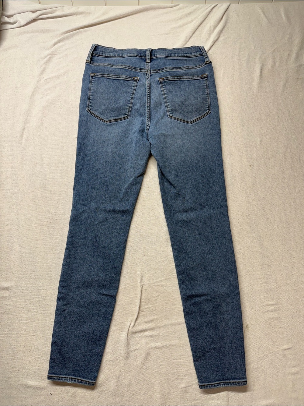 J. Crew Light Blue High-Rise Skinny Jeans - Picture 6 of 7